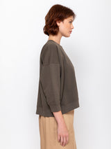 Monday12 - Noga Sweatshirt - Dark Olive - Verdalina