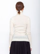 Grisal - Malu Quinn - Cashmere Tubular Turtleneck - Verdalina