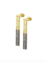 No. 463 Earrings - Bi-Color Gold