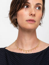 Marie Laure Chamorel - N°607 Necklace - Gold/Grey - Verdalina