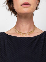 Marie Laure Chamorel - N°942 Necklace - Gold and Beige - Verdalina