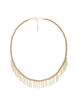 Marie Laure Chamorel - N°942 Necklace - Gold and Beige - Verdalina