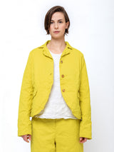 Jacqueline Gabardine Jacket - Lime