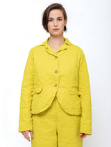 Jacqueline Gabardine Jacket - Lime