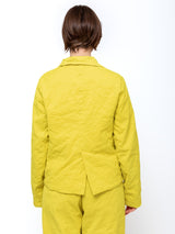 Jacqueline Gabardine Jacket - Lime