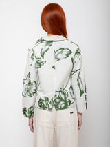 Maurizio Massimino - Giorgia Jacket - Green Floral - Verdalina