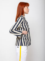 Maurizio Massimino - Giorgia Jacket - Navy Stripe - Verdalina