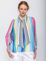 Mii Collections - Claudie Blouse - Blue - Verdalina