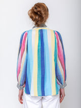 Mii Collections - Claudie Blouse - Blue - Verdalina