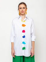 Mii Collections - Mirabella Embroidered Shirt - Verdalina