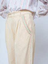 MII COLLECTIONS - Miti Pant - Off White - Verdalina