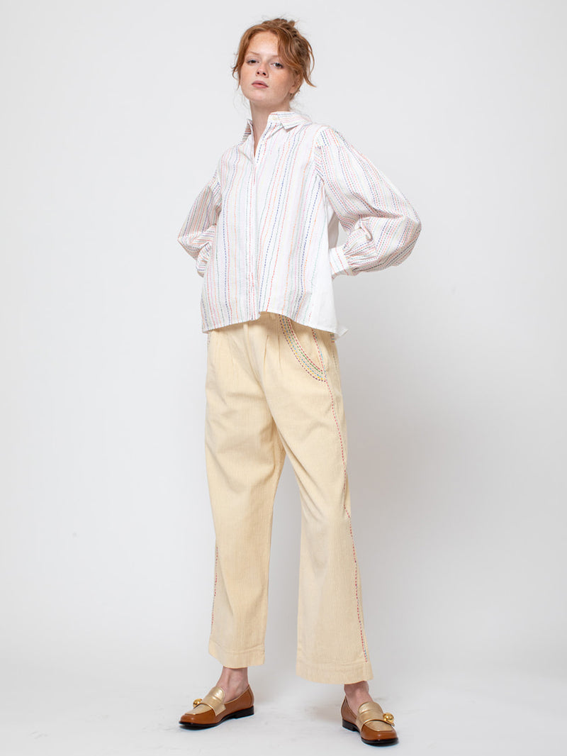 MII COLLECTIONS - Miti Pant - Off White - Verdalina