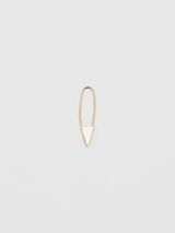 Loren Stewart - Mini Triangle Earring - Yellow Gold - Verdalina