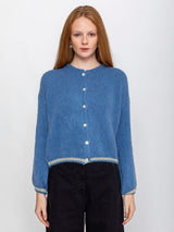 Kris Ana - Mohair Button Cardigan - Verdalina
