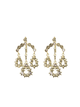 MARIE LAURE CHAMOREL - Antique Gold Earrings - Verdalina