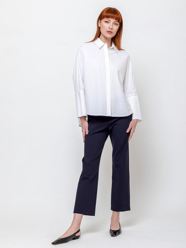 Odeeh - Ponti Knit Pants - Midnight - Verdalina