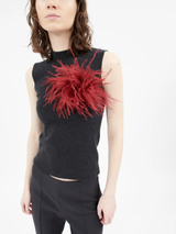 Odeeh - Feather Brooch - Verdalina