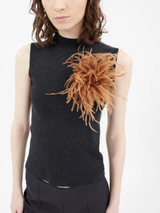 Odeeh - Feather Brooch - Verdalina