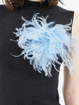 Odeeh - Feather Brooch - Verdalina