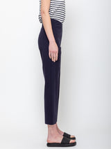 Odeeh - Ponti Knit Pants - Midnight - Verdalina