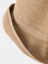 Mature Ha - Paper Braid Hat Switch Short - MPB1-02S - Mix Brown - Verdalina