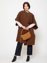 Petit Moyen - Caramel Suede w/ Whipstitch