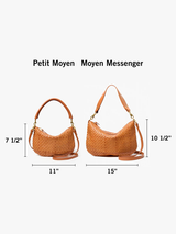 Clare V. - Petit Moyen Messenger - Natural - Verdalina