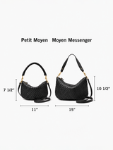 Clare V. - Moyen Messenger - Black - Verdalina