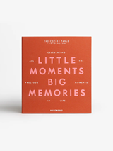 Photo Album - Little Moments Big Memories - Orange