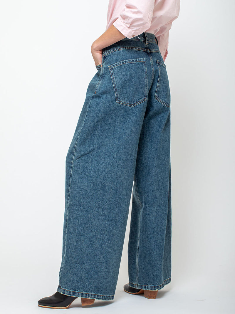 Rachel Comey - Dottir Pant - Mission Denim - Verdalina