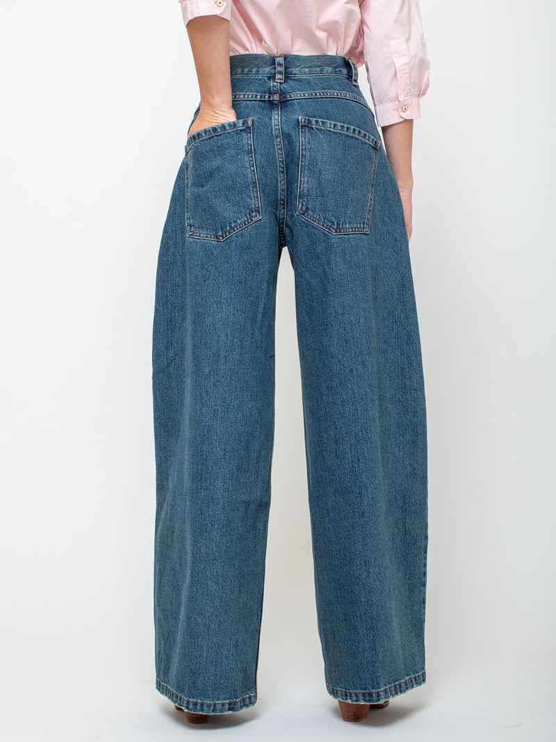 Rachel Comey - Dottir Pant - Mission Denim - Verdalina