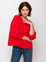 Fond Sweatshirt - Cherry
