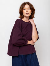 Fond Sweatshirt - Plum