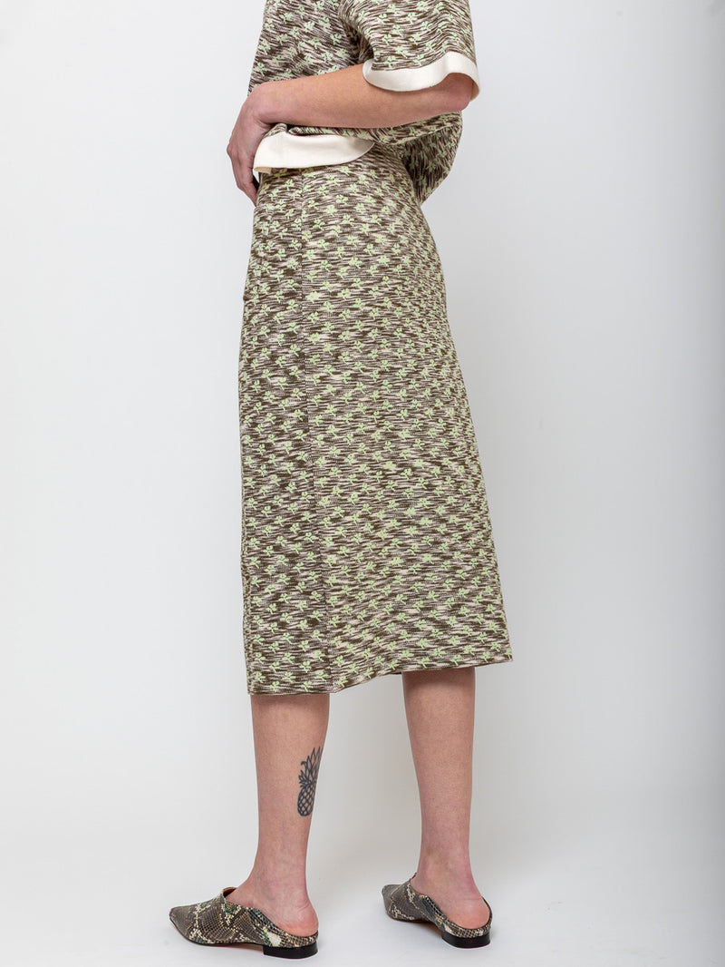 Rachel Comey - Marlow Skirt - Space Dye Floral - Verdalina