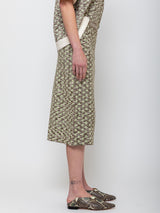 Rachel Comey - Marlow Skirt - Space Dye Floral - Verdalina