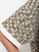 Rachel Comey - Staub Polo Top - Space Dye Floral - Verdalina