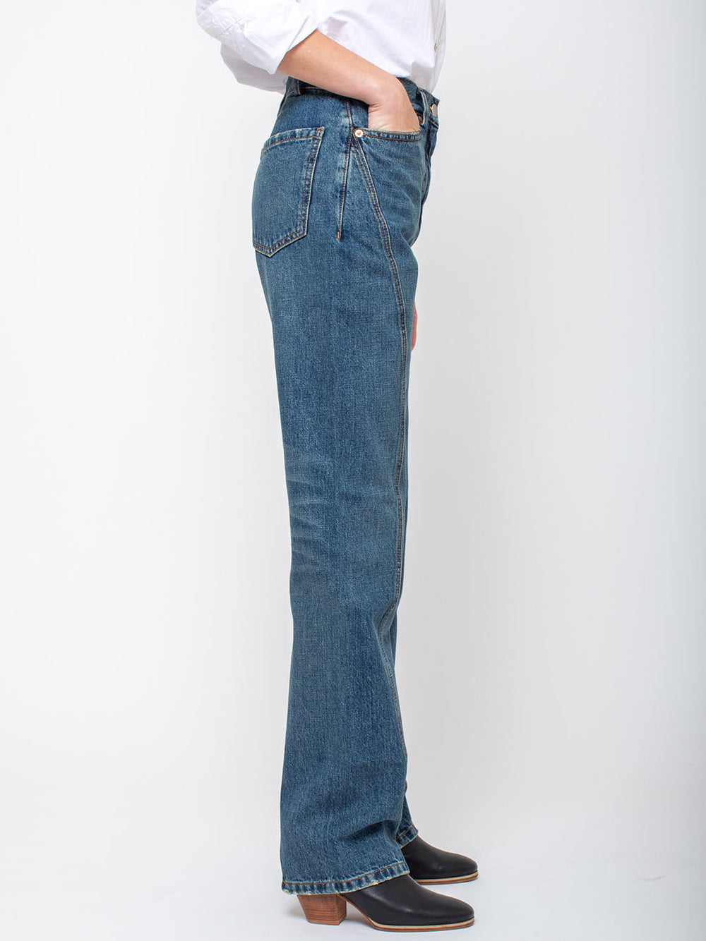 Rachel Comey | Swerve Pant - Mission Denim | Verdalina