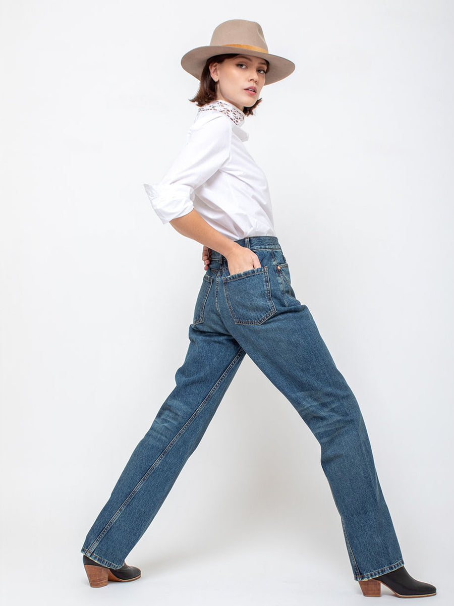 Rachel Comey | Swerve Pant - Mission Denim | Verdalina