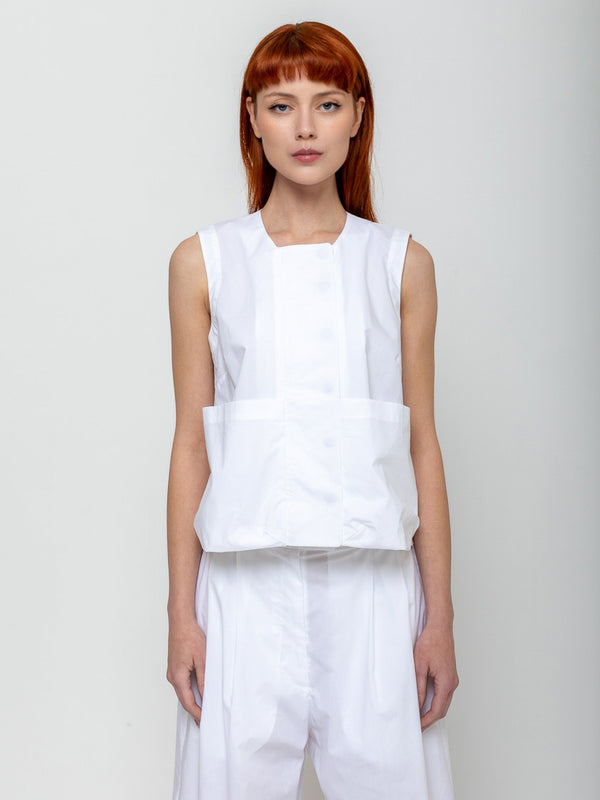 Rachel Comey - Vestio Top - White - Verdalina