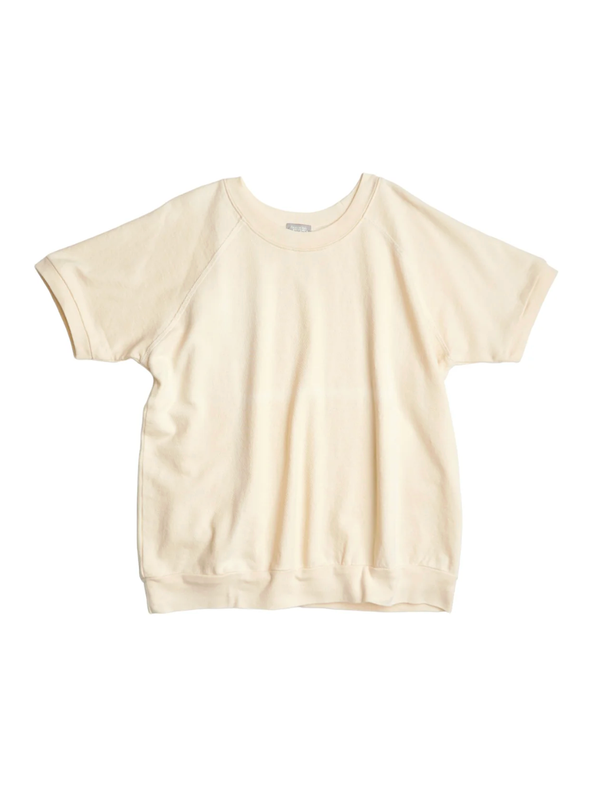 Aquarius Cocktail - Ruth Sweatshirt - Cream Terry - Verdalina