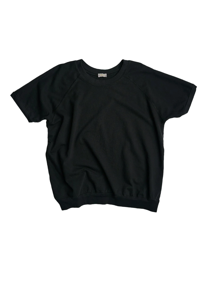 Aquarius Cocktail - Ruth Sweatshirt - Black Terry - Verdalina