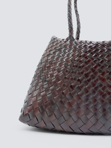 Dragon Diffusion - Santa Croce Big Bag - Dark Brown - Verdalina