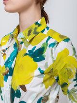 Sara Roka - Dralla Dress - Lime Roses - Verdalina