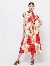 Sara Roka - Etrelle Dress - Poppies - Verdalina