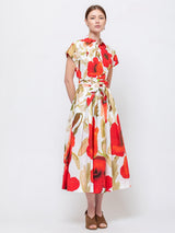 Sara Roka - Etrelle Dress - Poppies - Verdalina