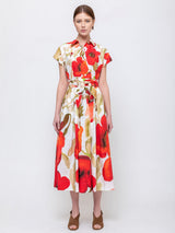 Sara Roka - Etrelle Dress - Poppies - Verdalina