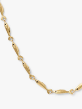 Clare V. - Sardine Chain Necklace - Vintage Gold - 16" - Verdalina