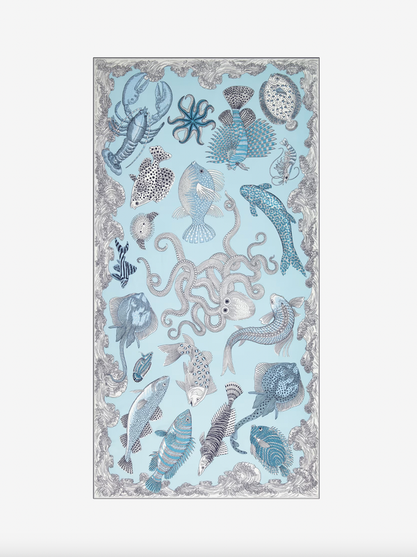 Inoui Editions - Scarf 100 - Poseidon - Turquoise - Verdalina