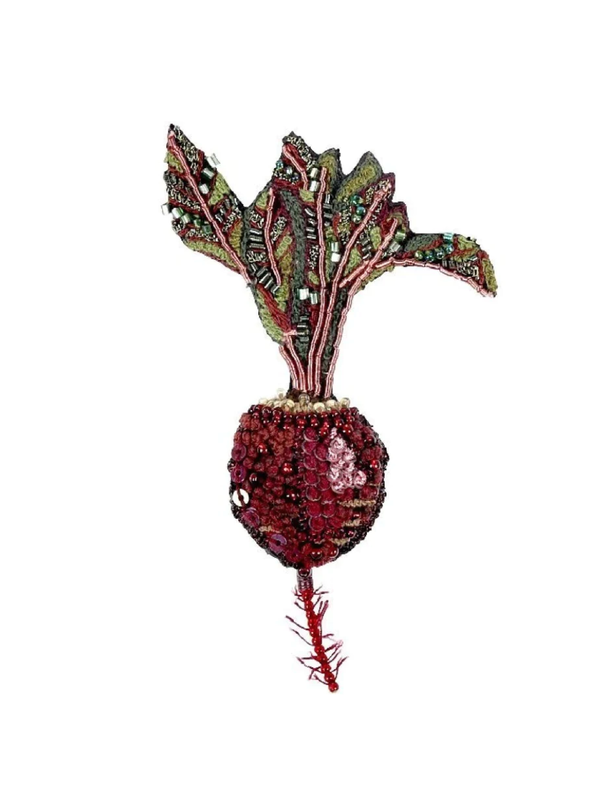 Trovelore - Embroidered Brooch Pins - Verdalina