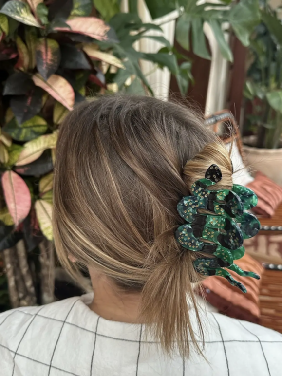 Solar Eclipse - Solar Eclipse Hair Claw Clip - Verdalina